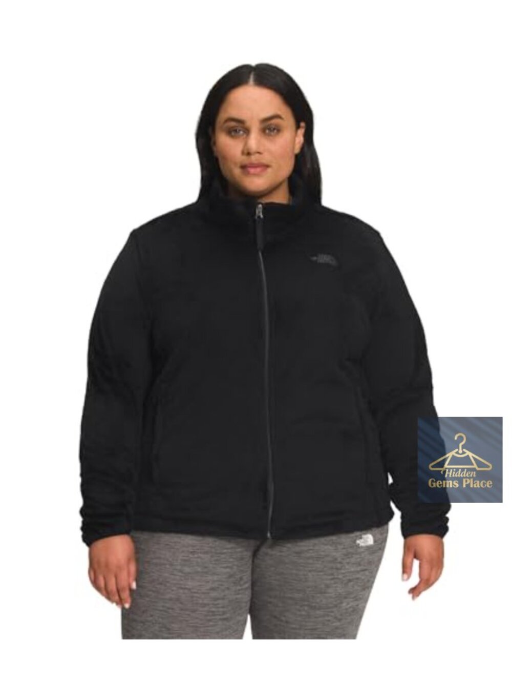 Osito Full Zip Fleece Jacket Soft Recycled Raschel Warm Coat